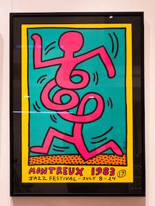 Highlights: KEITH HARING - 1983 MONTREUX JAZZ FESTIVAL (GREEN)
