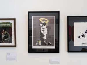 Banksy Collectables: BANKSY - FORGIVE US OUR TRESPASSING