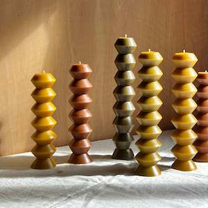 Products: Auburn Zig Zag Candle