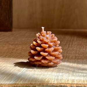 Nz Beeswax Candles: Mini Pinecones