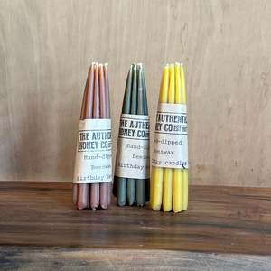 Nz Beeswax Candles: Birthday Candles
