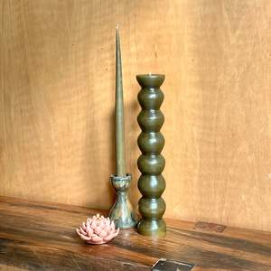 Nz Beeswax Candles: Tall Bubble Candle