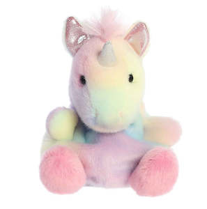 Soft Toys: Sorbet Unicorn Palm Pal Cuddly