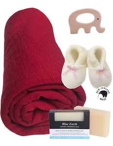 NZ Made Merino Gift Set - Ruby