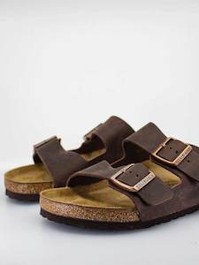 Birkenstock: Arizona Oiled Leather Habana
