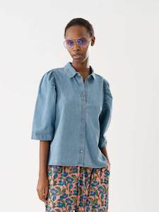 Lollys Laundry: Bono Shirt Light Blue