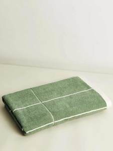 Baina: Miles Bath Sheet Sage