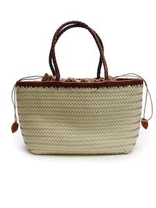 Bags: Amelia Woven Bag Cream/Vintage