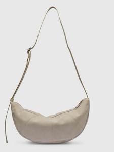 Brie Leon: Mischa Crescent Bag Antique White