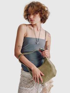 Brie Leon: Everyday Croissant Bag Olive