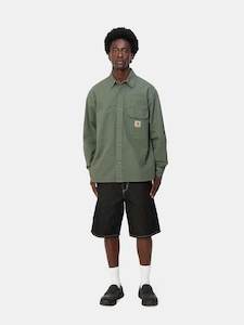 Carhartt Wip: Reno Shirt Jac Park Garment Dyed