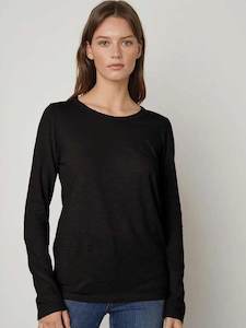 Velvet: Lizzie Long Sleeve Black