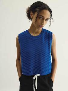 Pharlain: Ruth Top Cobalt