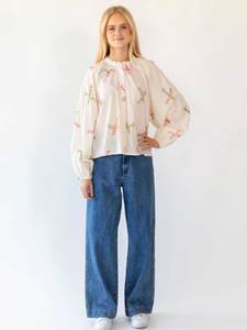 Lollys Laundry: Hailey Shirt LS Creme