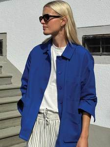 Edda Jacket Neon Blue