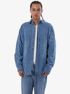 Bags: Canyon Oversized Long Sleeve Denim Shirt