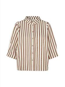 Lollys Laundry: BonoLL Shirt SS - Dark Mokka