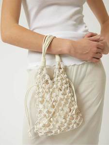 Brie Leon: Capri Slouch Mini Bag Oat