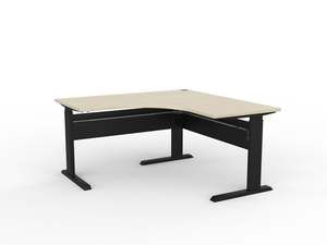 Desks: Cubit Highrise Workstation Electric Desk