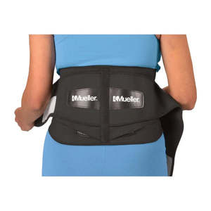 Braces Belts: Muller LUMBAR BACK BRACE WITH REMOVABLE PAD OSFM
