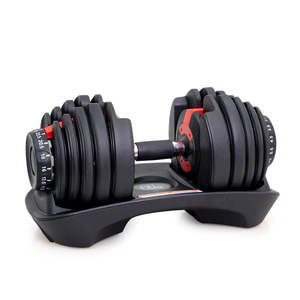 Exercise Rehabilitation: 66FIT ADJUSTABLE DUMBBELL - 2.55KG TO 24 KG