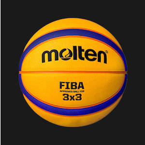 Products: MOLTEN 3 ON 3 COMPETITION BALL The Ball