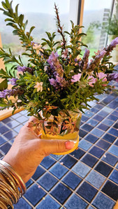 JamJar Posy -$25 The Barefoot Florist