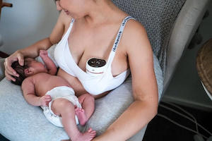 Thebasicb Staple Maternity Bra (White)
