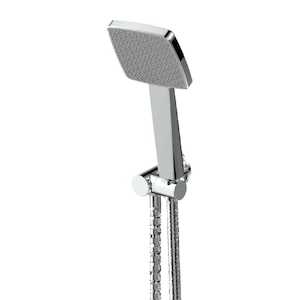 shower: Greens Glide Syntra RainBoost® Hand Shower W/Wall Outlet | Chrome
