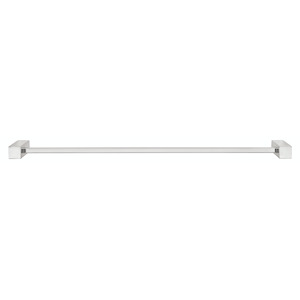 Towel Rails Ladders: Tranquillity Square Single Towel Rail 670mm | Polished Stainless