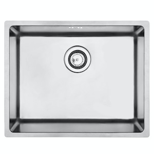 Kitchen Sinks: Mercer Pressato 500 Single Sink
