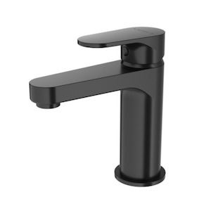 Short Basin Taps: Methven Glide Basin Mixer | Matte Black