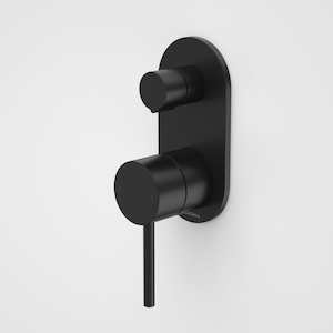 Caroma Liano II Bath/Shower Mixer with Diverter | Matte Black