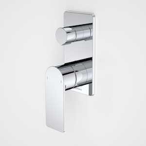 Caroma Urbane II Rectangular Shower Mixer with Diverter | Chrome