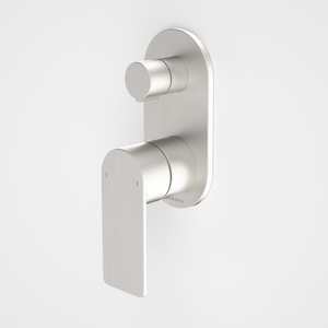 Caroma Urbane II Round Shower Mixer with Diverter | Brushed Nickel