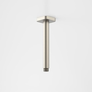 Ceiling Mount Rain Heads: Caroma Luna Ceiling Shower Arm 210mm | Brushed Nickel