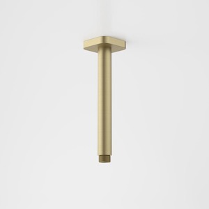 Caroma Luna Ceiling Shower Arm 210mm | Brushed Brass
