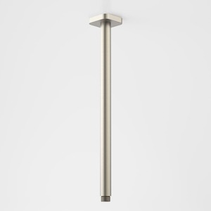 Caroma Luna Ceiling Shower Arm 410mm | Brushed Nickel