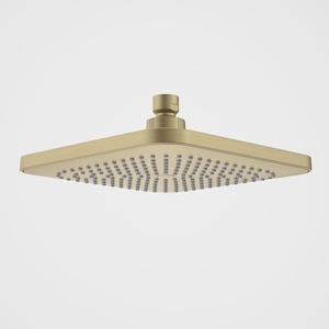 Ceiling Mount Rain Heads: Caroma Luna Shower Head 200mm | Brushed Brass