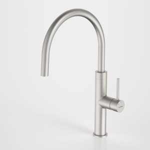 Kitchen Tap Modern No Pull Out Function: Caroma Liano II Sink Mixer | Brushed Nickel