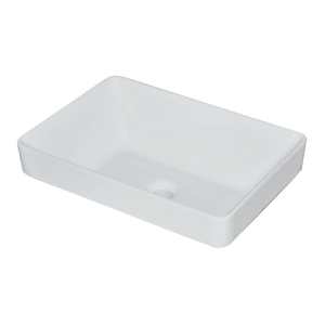 Michel César Sleek Rectangle Semi-Recessed Basin