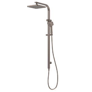 Waipori MK2 Satinjet Rail Shower With Overhead | Brushed Bronze