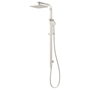 Waipori MK2 Satinjet Rail Shower With Overhead | Brushed Nickel