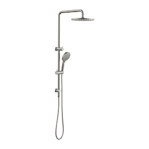 Evoke Double Head Slide Shower | Brushed Nickel