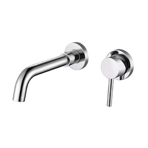 Basin Taps: Evoke Wall Mounted Basin Mixer | Chrome