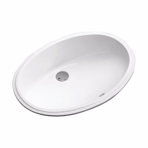 Basins Baths Toilets: Pura Ellipse 57 Undermount Basin