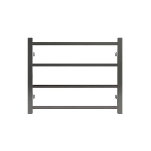 Tranquillity Jersey Square Heated Towel Ladder 500 x 620mm | Gunmetal