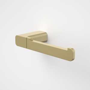 Caroma Luna Toilet Roll Holder | Brushed Brass