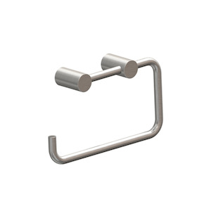 Swiss Toilet Roll Holder | Brushed Stainless Steel