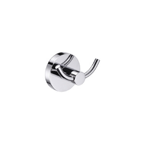 Eco Style Double Robe Hook | Chrome